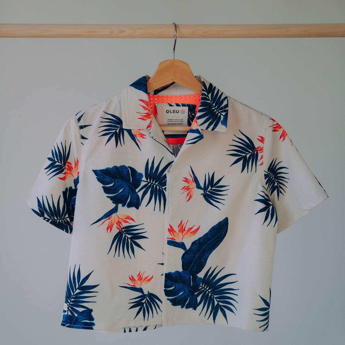 
                  
                    Siren Cropped UPF50+ Boardshirt - Paradise Linen
                  
                